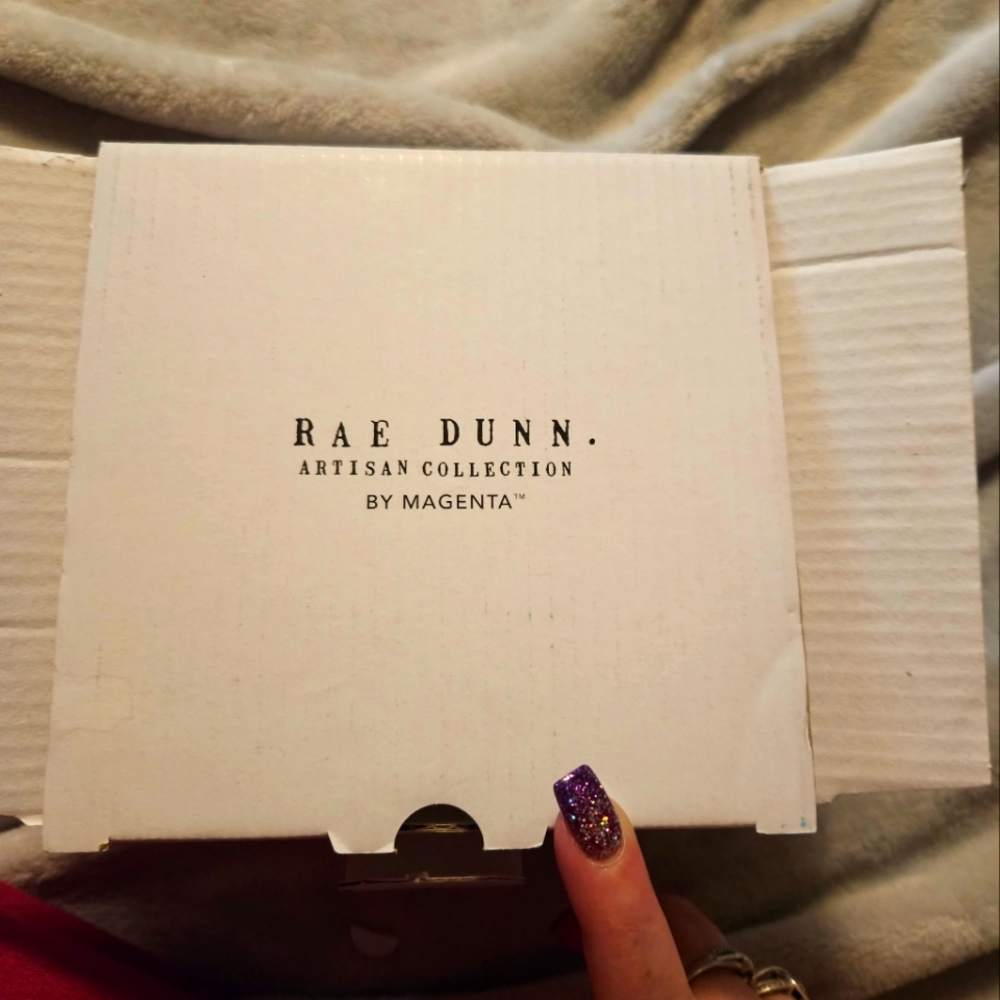 Brand new in the box, Rae dunn